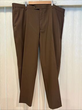 Pronto Uomo Dark Brown Men's Dress Pants
